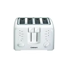 CUISINART - Tostadora Compacta de Plástico 4 Rebanadas 120V