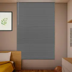 JUST HOME COLLECTION - Persiana PVC 100x140 cm Gris GrafitoUrbano Industrial