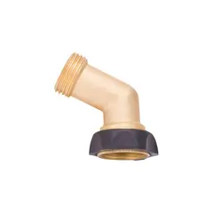 LANDSCAPERS SELECT - Conector Cuello de Cisne Giratorio de Latón para Manguera