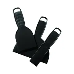 HYDE TOOLS - Juego de Espátulas para Masilla de Plástico 3 Piezas