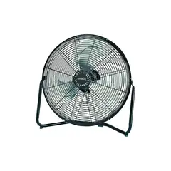 Z ONE - Ventilador tipo Piso 3 Velocidades de 45.72 Cm Negro