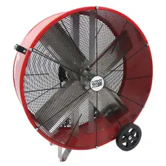 MAXXAIR - Cañón de Ventilador 0.333hp 76.200cm Rojo