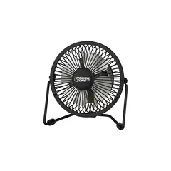 Z ONE - Ventilador Mini Color Negro 4 Pulgadas 1 Velocidad