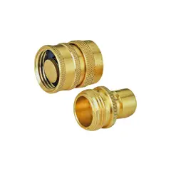 LANDSCAPERS SELECT - Conector Rápido de Latón de 3/4 pulgadas