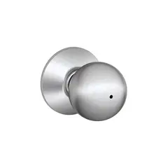 SCHLAGE - Pomo Tirador para Puerta de Baños Cromo Satinado