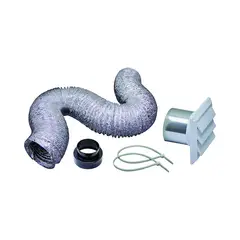 LAMBRO - Kit Ventilación con Rejilla Flexible 10.16 cm x 15.2 m