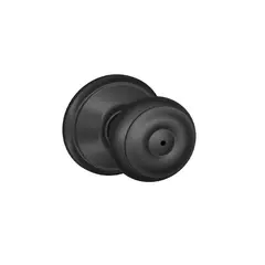 SCHLAGE - Cerradura Knob Passage Georgian Mat Blk