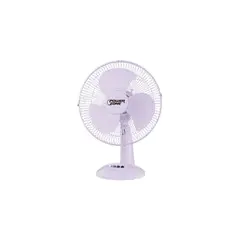 Z ONE - Ventilador de Mesa Oscilante PowerZone FT-30 de 3 Velocidades 30.480 cm