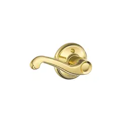 SCHLAGE - Manija Fija Mano Derecha Latón Brillante