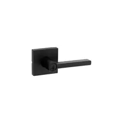 KWIKSET - Cerradura de Palanca Entry Sq K4 Negro Mate
