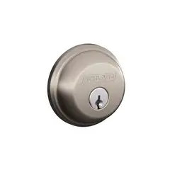 SCHLAGE - Cerrojo 1-cylinder Deadbolt K4 S Nickl