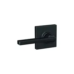SCHLAGE - Cerradura Lever Passage Lattude/col Mblk