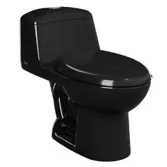 CORONA - Sanitario Smart Alongado Single Negro