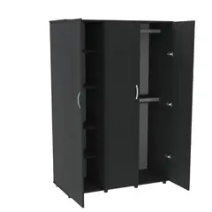 MODUOFI - Clóset Borman 187x120x50 cm Wengue