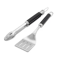WEBER - Juego De 2 Piezas - Pinza Y Espatula