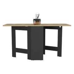 RTA DESIGN - Mesa Plegable Gateleg Rta 60X78 Wengue Macadamia