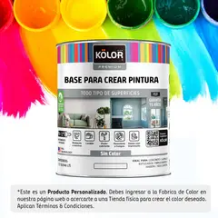 undefined - Base Pastel Bajo brillo 5gl Kolor Interior Premium