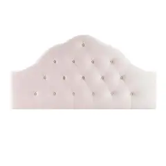 BANZAY - Cabecero para Base Cama Semi Doble Mónaco - Rosado