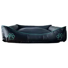 INTERPET - Cama Para Mascotas Soft 97X71X24Cm Extra Grande Turquesa
