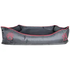 INTERPET - Cama Para Mascotas Soft 97x71x24cm Extra Grande Roja
