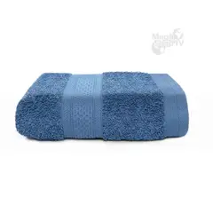ENERGY PLUS - Toalla de Mano 100% Algodón para Entrenamiento Azul