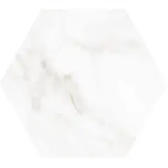 CORONA - Piso Pared Hexagono Ibis Blanco Cd 23.2x26.8 cm