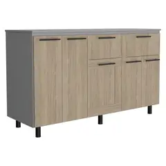 RTA DESIGN - Modulo Inferior 150 Kitchen Hasselt Rta Gris Rovere