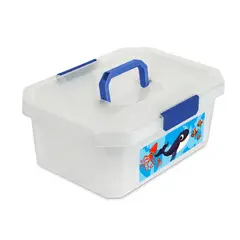 ESTRA - Caja Organizadora 11 Litros 42x30x16 cm Delfin