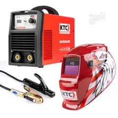 KTC - Equipo Soldador Inversor + 1 Careta Soldar Inteligente