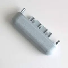 GENERICO - Puntera para Guarda Camilla Color Gris Set X 16 Unidades