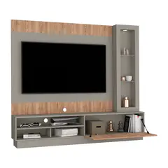 RTA DESIGN - Centro de Entretenimiento Yakarta Tv 70 Pulgadas 180X200 Rta Taupe Fresno