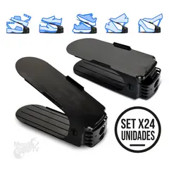 ENERGY PLUS - Set X 24 Porta Zapatos Moderno Organizador de Zapatos