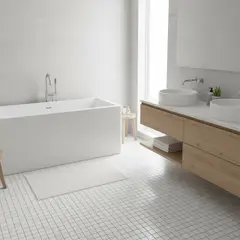 INTERMATEX - Mosaico Atrio Blanco 5X5 Antislip 30X30 Cm Color Blanco