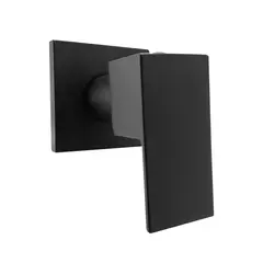 CCOL - Manija Lujo Cuadrada Negra para Embolo Mezclador