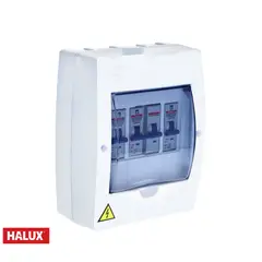 HALUX - Tablero Enchufarle 4 Cir. Monofásico De Sobrepone