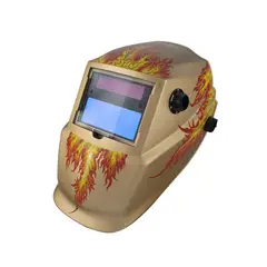 LINCOLN - Careta Electrónica Fire Starter Gold 9-13