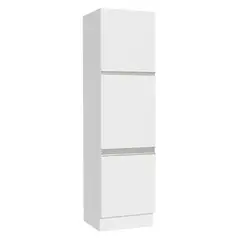 MADESA - Mueble De Cocina Armario Despensa Glamy 60 Cm 3 Puertas - Blanco