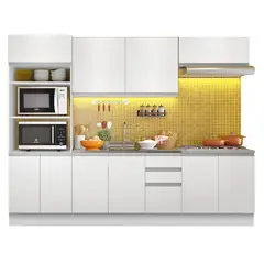 MADESA - Cocina Integral Viena 2.70 Metros - Blanco