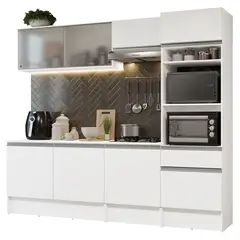 MADESA - Cocina Completa 240 Cm Topazio 05 Blanco