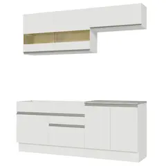 MADESA - Cocina Integral Glamy 2.00 Metros - Blanco 07