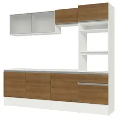 MADESA - Cocina Completa 240 Cm Topazio 05 Blan/Marr