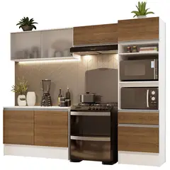 MADESA - Cocina Completa 260 Cm Topazio 01 Blan/Marr