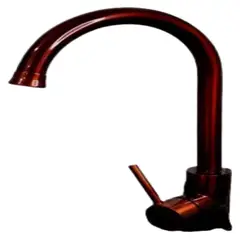 STYLOS EN BRONCE - Grifería Monocontrol Lavaplatos Nantes C. Curvo Cobre Rojizo Consumo 8.3 l/min