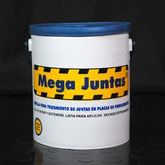 MEGAJUNTAS - Masilla Mega Juntas 1 Galón para Tratamiento de Juntas en Placas de Fibrocemento