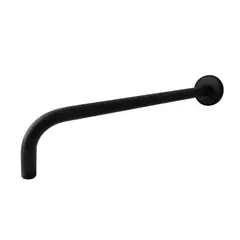 CCOL - Brazo Cilindrico Metalico 40cm a Muro Negro