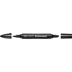 WINSOR - Marcador Brushmarker Negro