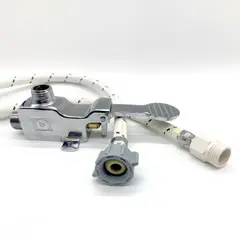 HELBERT - Kit Valvula Pedal ½? Con Dos Acoples Vinilo H-m- 40 Cms