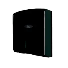 ACCESORIOS Y ACABADOS - Dispensador Toallas de Papel Pared Aya Abs Negro
