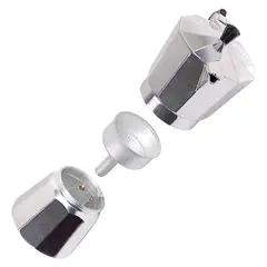 GENERICO - Cafetera Universal Royal 9 Tazas Tradicional Aluminio Italiana