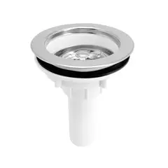 CCOL - Canastilla 4" para Desague Lavaplatos Acero 304 y Pvc